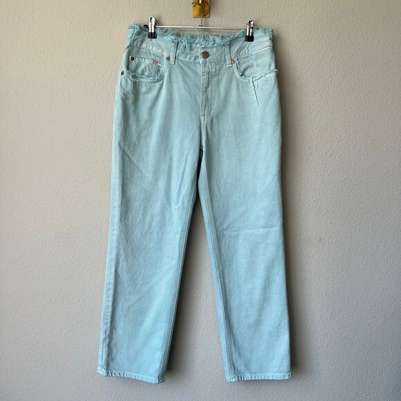 CLOSED Milo Frayed Waistband Jeans in Amalfi Sea Size 29 - Picture 2 of 9